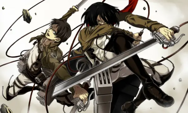 Shingeki no Kyojin: Equipo de Maniobras Tridimensional a la venta en 2014