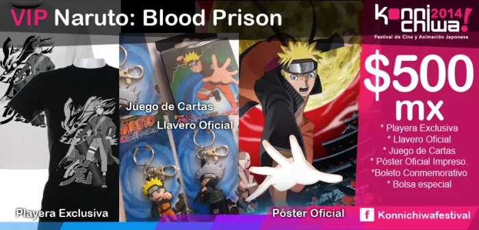 Naruto Boletos