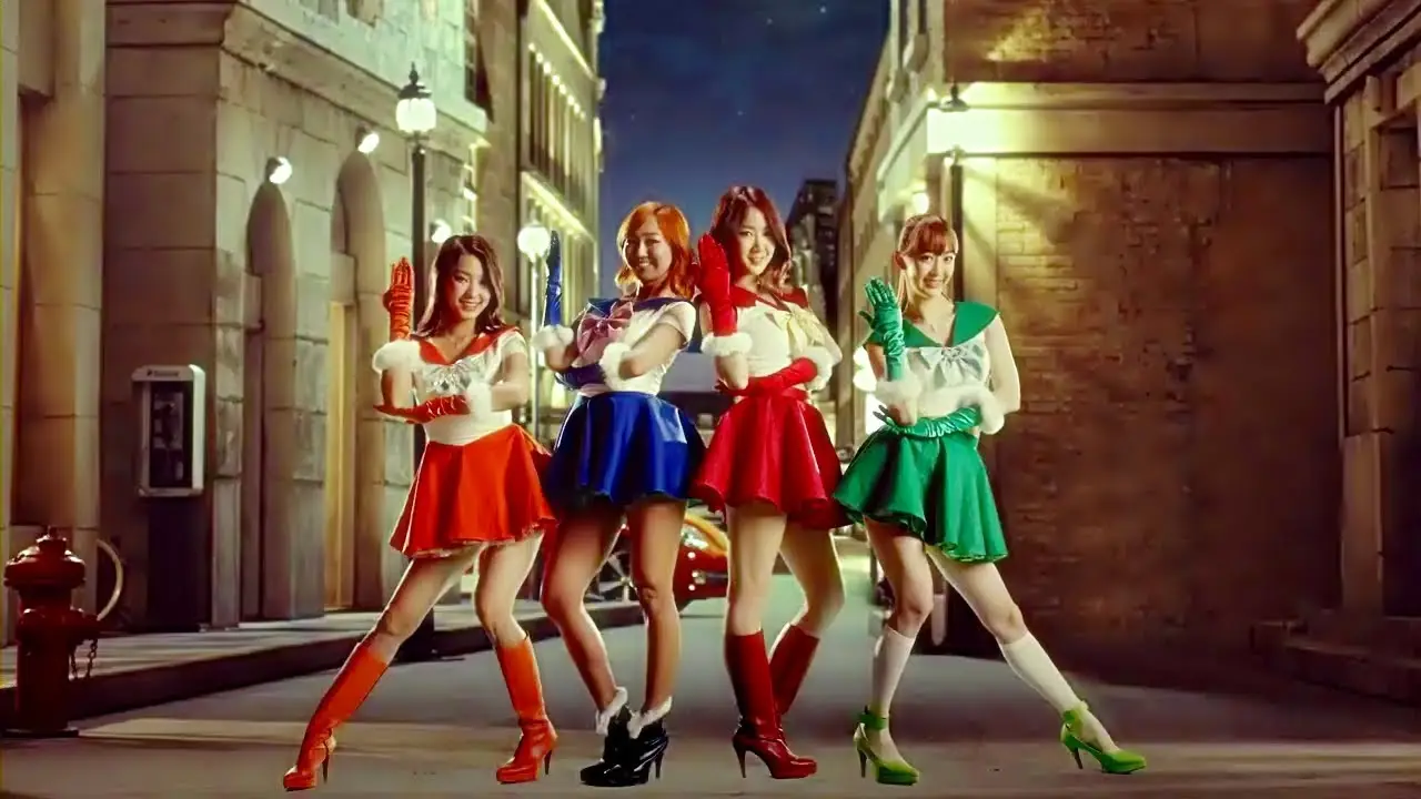 SISTAR se inspira en Sailor Moon para un video publicitario