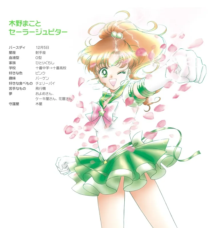 Sailor Jupiter - Sailor Moon Crystal