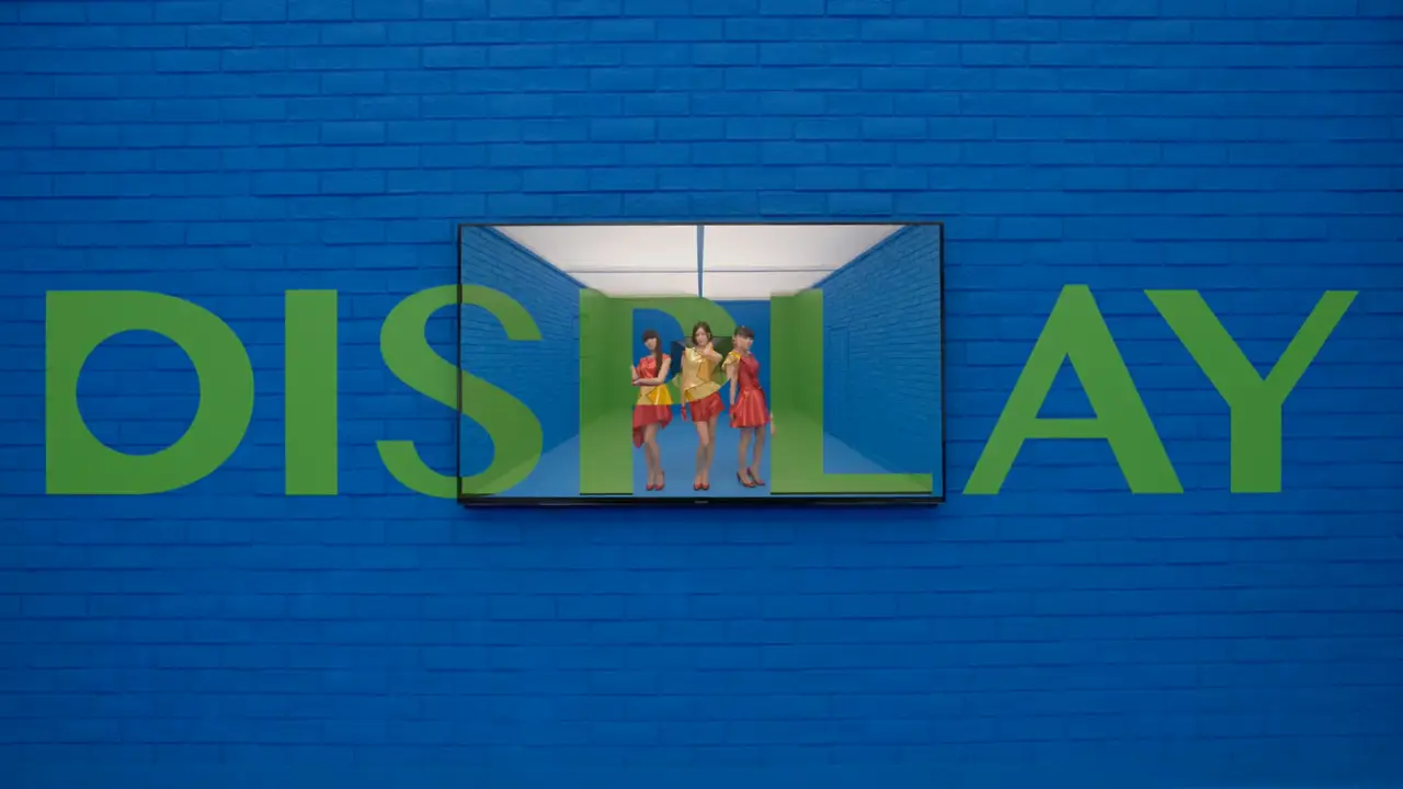 Perfume y Panasonic lanzan video para 「DISPLAY」 en 4K