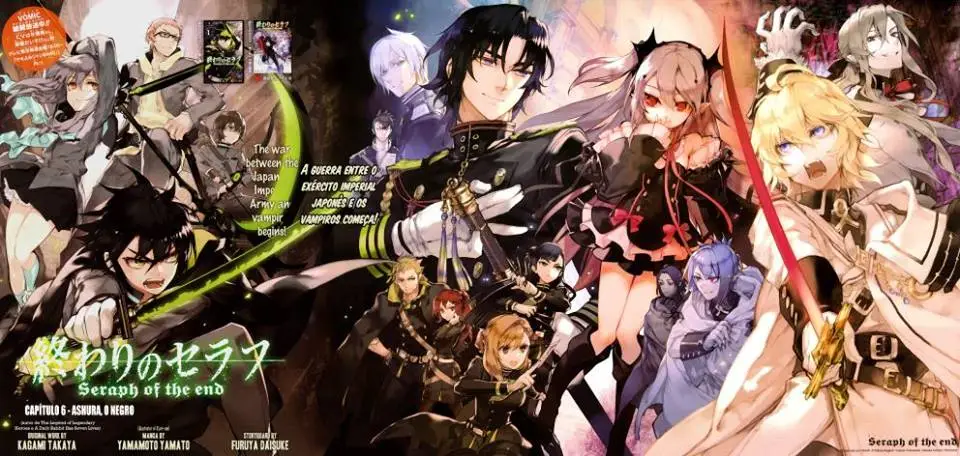 Seraph of the End será adaptado a serie de anime
