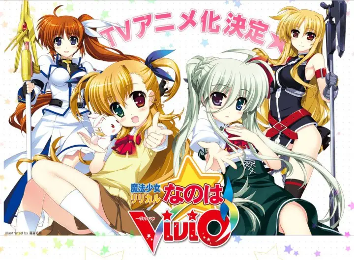 Se revela parte del staff para Nanoha Vivid