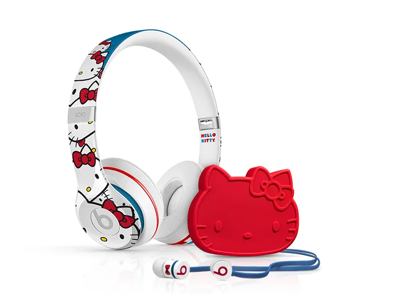 Hello Kitty inspira diseño de los audífonos Solo2 de Beats by Dr Dre
