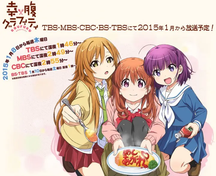 Más detalles del anime Koufuku Graffiti