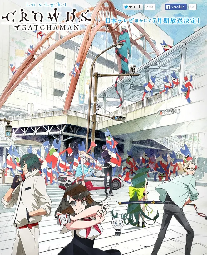 Gatchaman Crowds insight