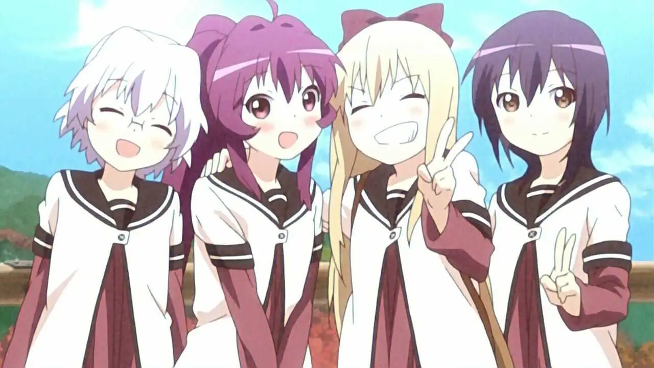 YuruYuri muestra anuncio para su tercer temporada