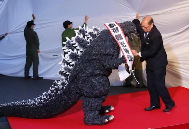 Godzilla es nombrado embajador de turismo en Tokio