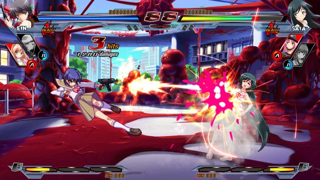 Nitroplus Blasterz- Heroines Infinite Duel 1