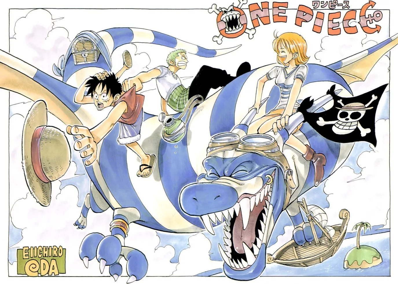 Shonen Jump+ lanza gratis la edición en la que debutó One Piece