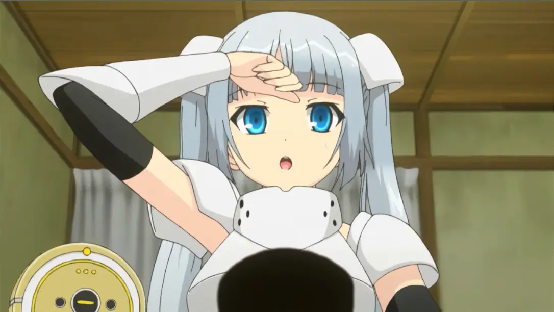 Miss Monochrome aparece en este comercial para Ultra Super Anime Time