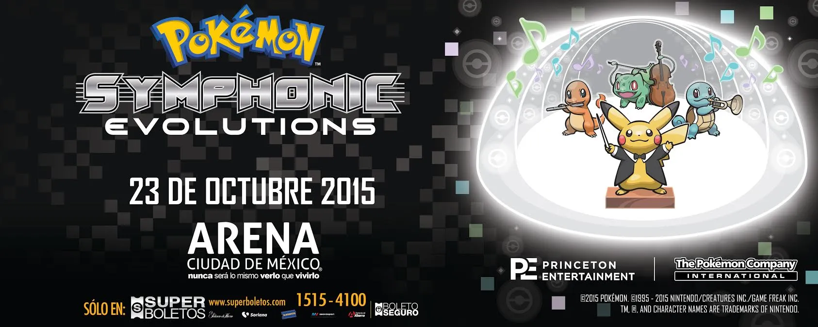 Pokémon concierto mexico