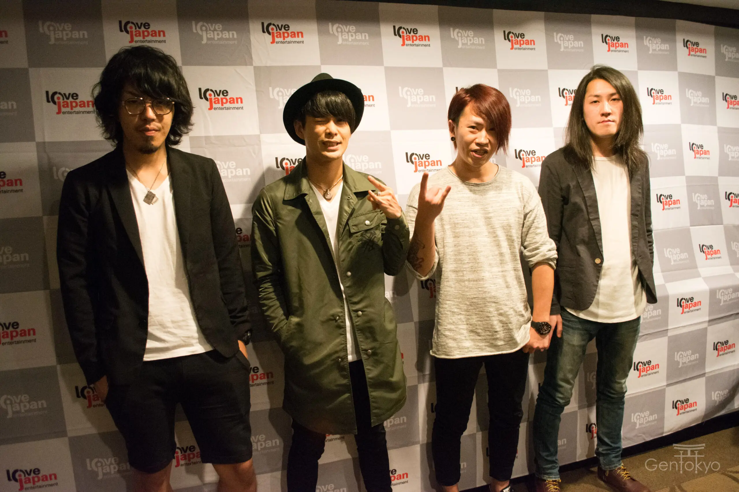 Conferencia de prensa con Girugamesh en México