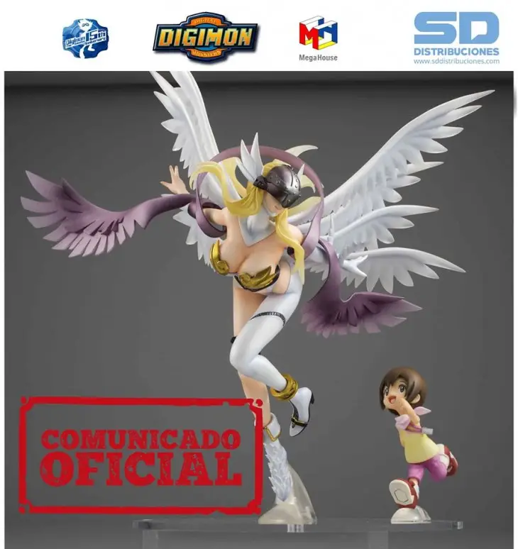 Cancelan distribución de figura de Angewomon fuera de Japón