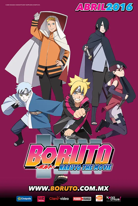 Poster boruto México