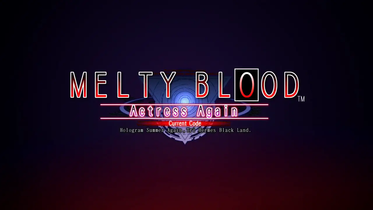 Melty Blood llega a Steam