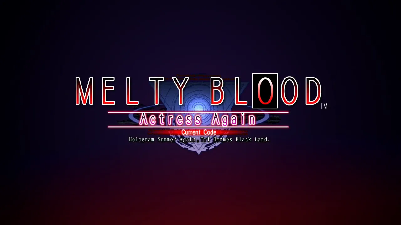 Melty Blood llega a Steam