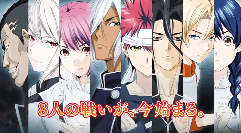 Shokugeki no Soma: Ni no Sara muestra un nuevo video promocional