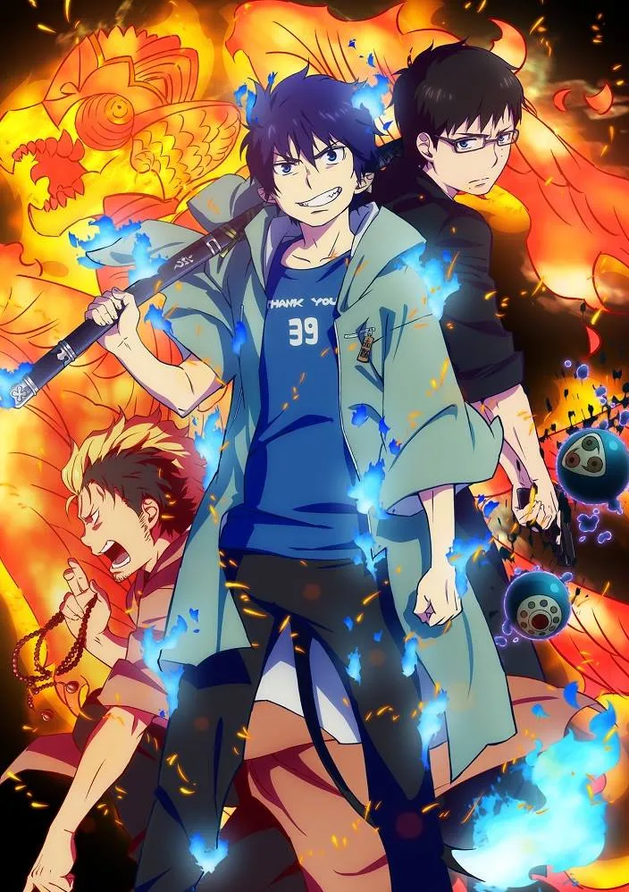 Ao no exorcist 2017 key visual