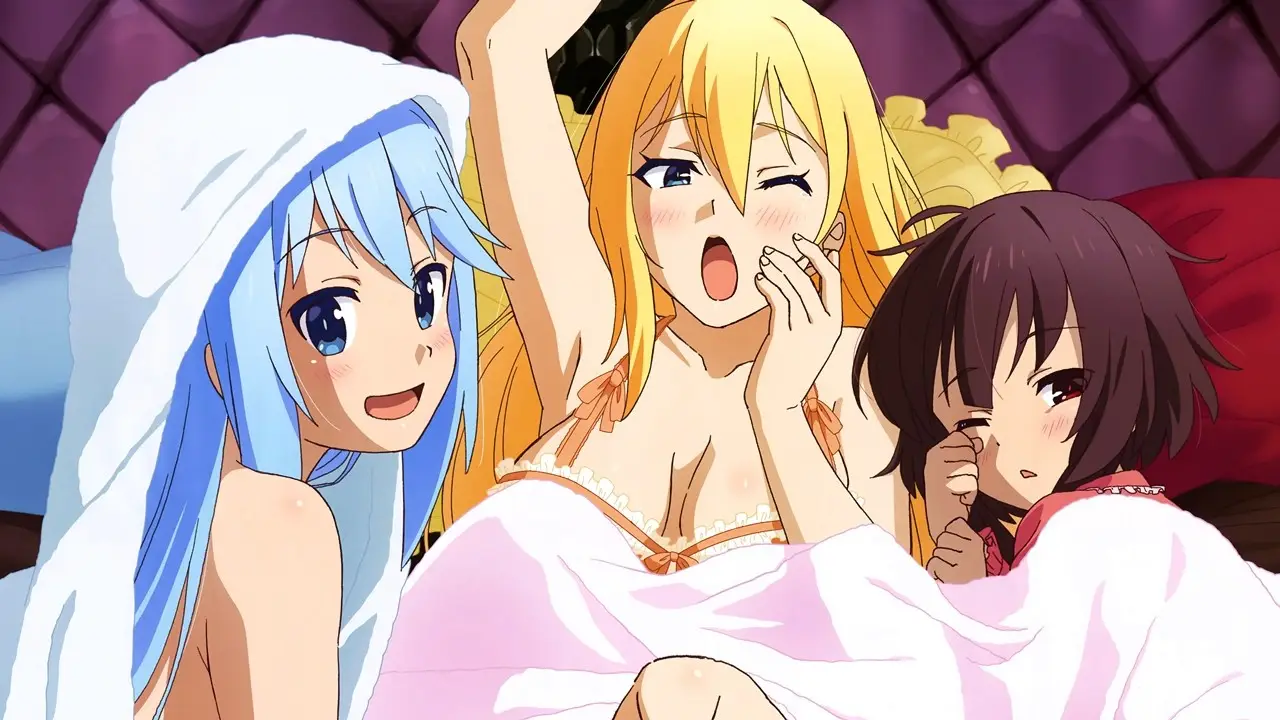 Konosuba ya está disponible en Netflix