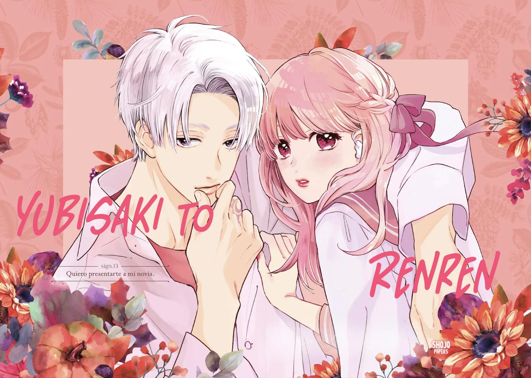 Revelan la portada de Yubisaki to Renren