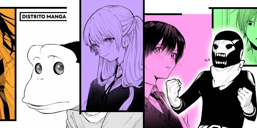 Así son las portadas de las primeras licencias de Distrito Manga