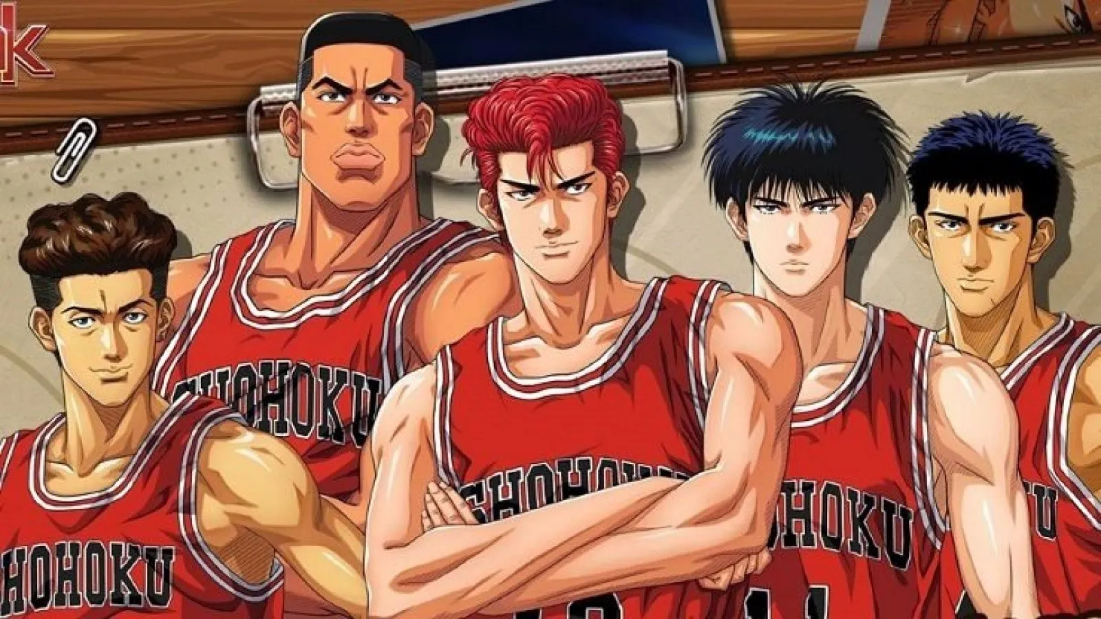 Aquí está el primer póster promocional de Slam Dunk – Gentokyo